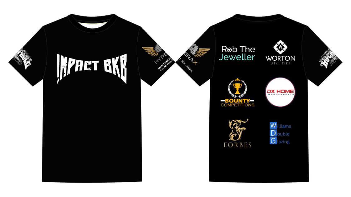 IMPACT BKB 2 BLACK TRAINING TOP