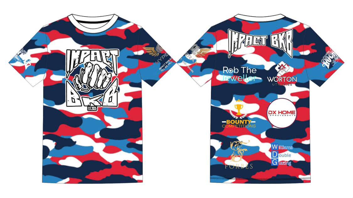 IMPACT BKB 2 CAMO TRAINING TOP