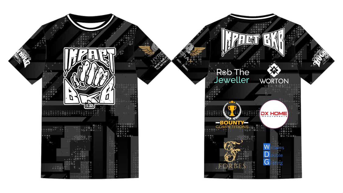 IMPACT BKB 2 BLACK TRAINING TOP GREY